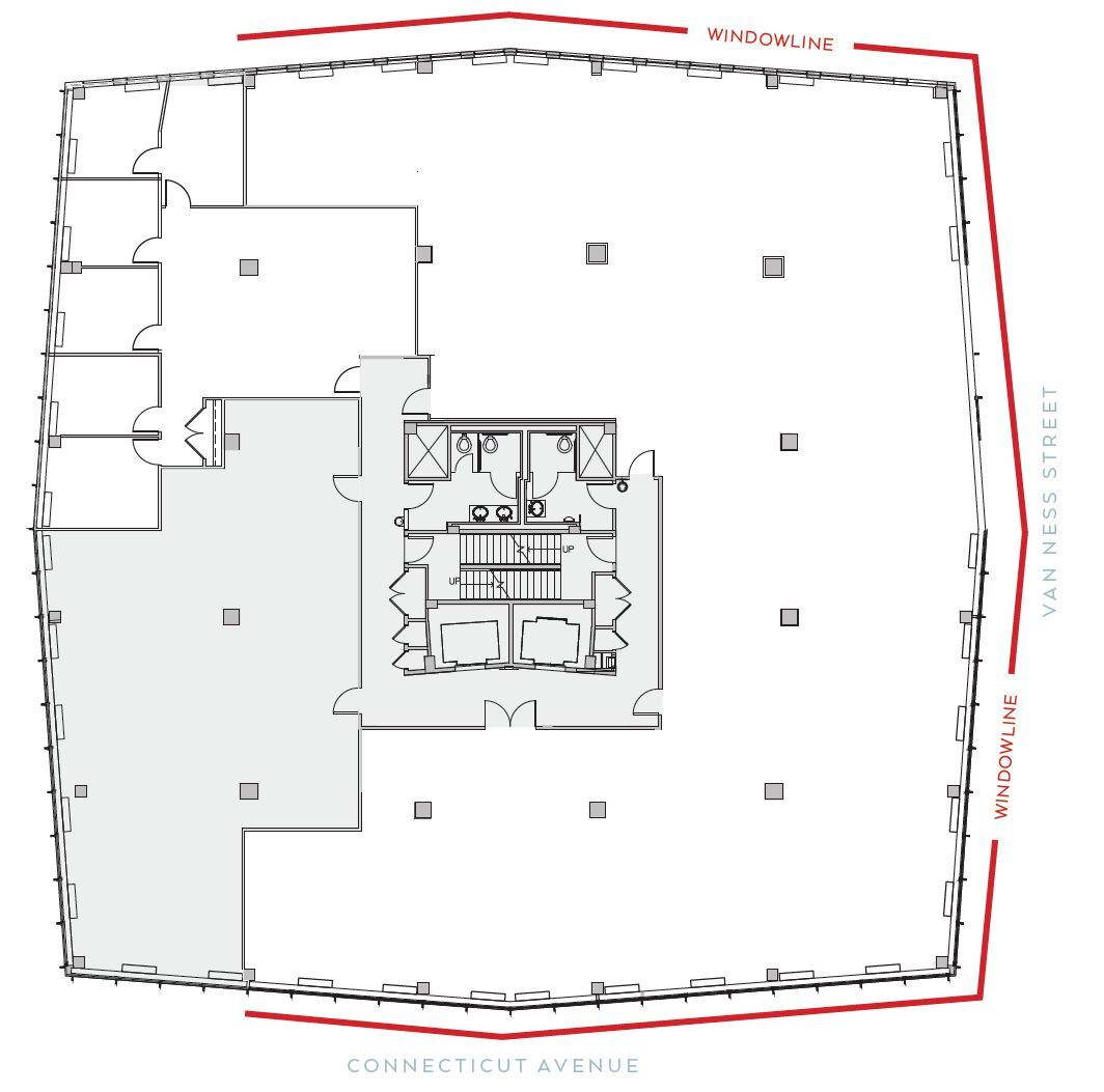 4201 Connecticut Ave NW, Washington, DC en alquiler Plano de la planta- Imagen 1 de 1