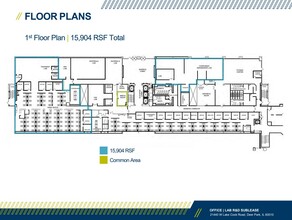 21440 Lake Cook Rd, Deer Park, IL en alquiler Plano de la planta- Imagen 1 de 1