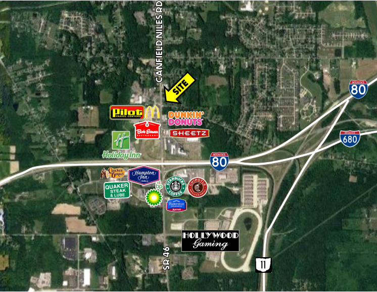 5498 W Webb Rd, Youngstown, OH en venta - Plano del sitio - Imagen 2 de 12