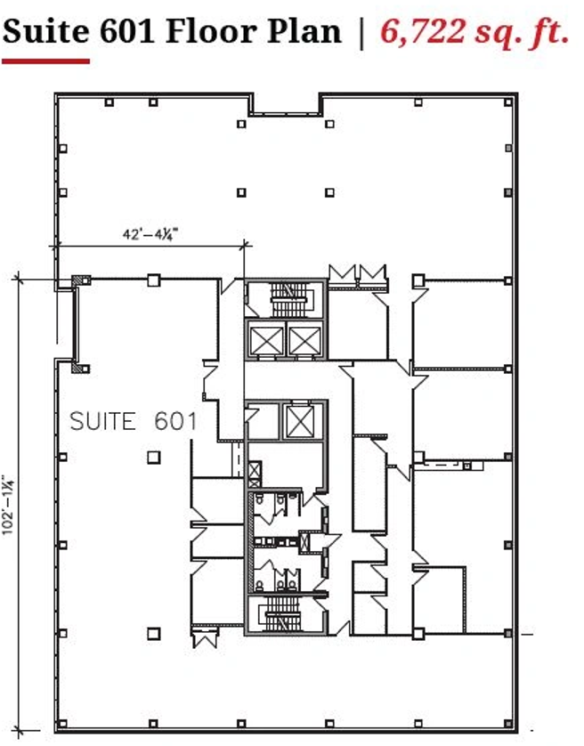 200 Graham Ave, Winnipeg, MB en alquiler Plano de la planta- Imagen 1 de 1