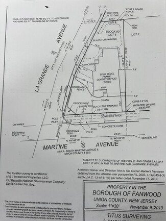 Más detalles para 69 S Martine Ave, Fanwood, NJ - Oficinas en venta