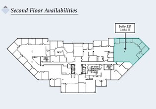 425 S Woods Mill Rd, Town And Country, MO en alquiler Plano de la planta- Imagen 1 de 1