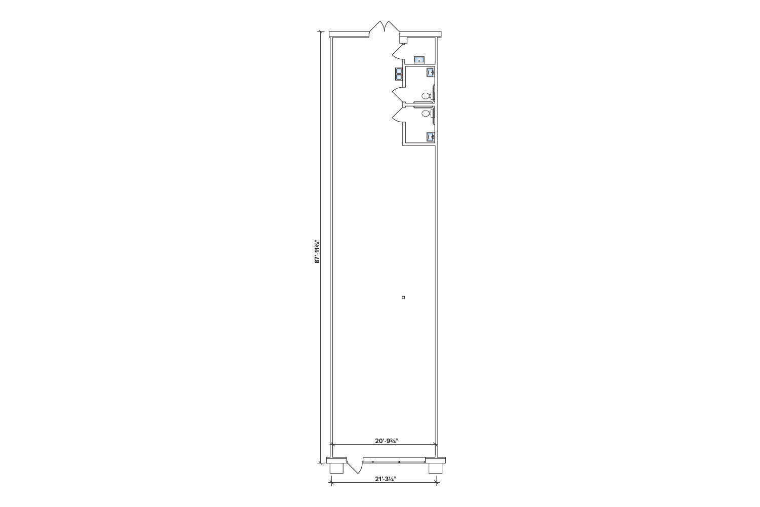 1300-1320 Hanover Ave, Allentown, PA en alquiler Plano de la planta- Imagen 1 de 2