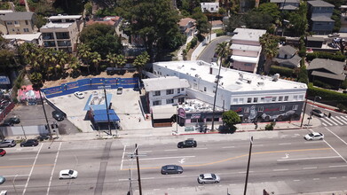 3129 W Sunset Blvd, Los Angeles, CA - VISTA AÉREA  vista de mapa