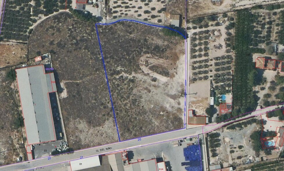 Terreno en Blanca, Murcia en venta - Plano del sitio - Imagen 3 de 3