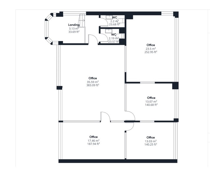 4 Swan Clos, Croydon en venta - Plano de planta tipo - Imagen 3 de 4