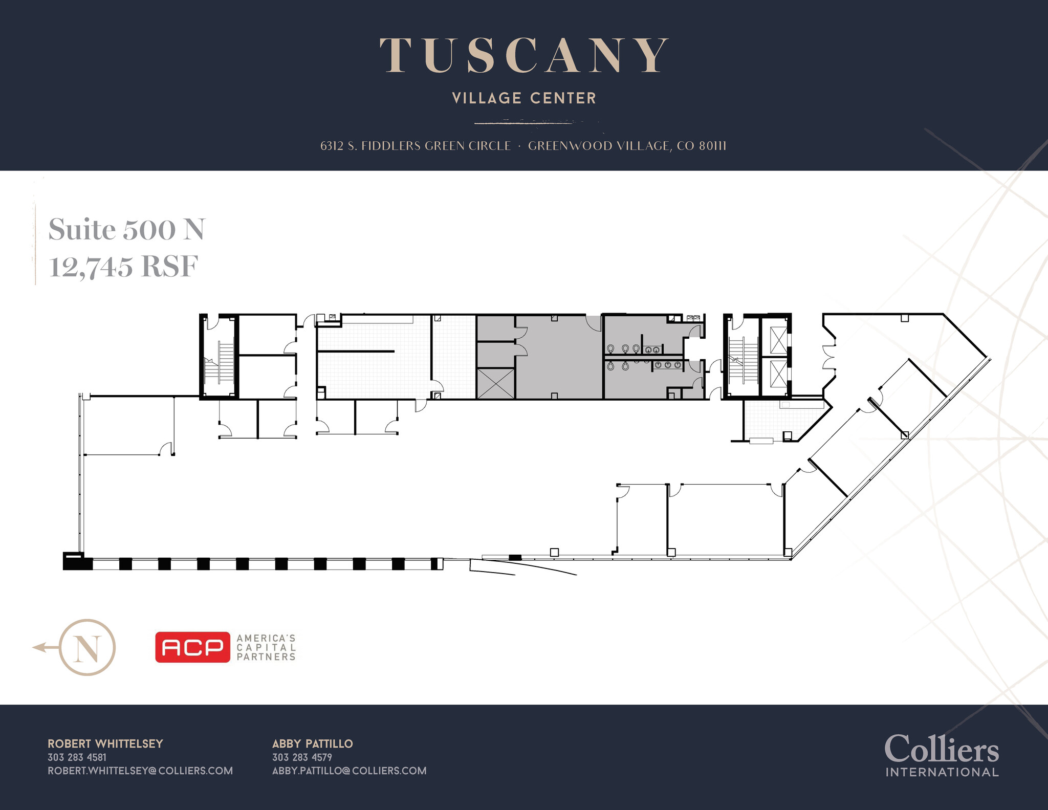 6312 S Fiddlers Green Cir, Greenwood Village, CO en alquiler Plano de la planta- Imagen 1 de 1