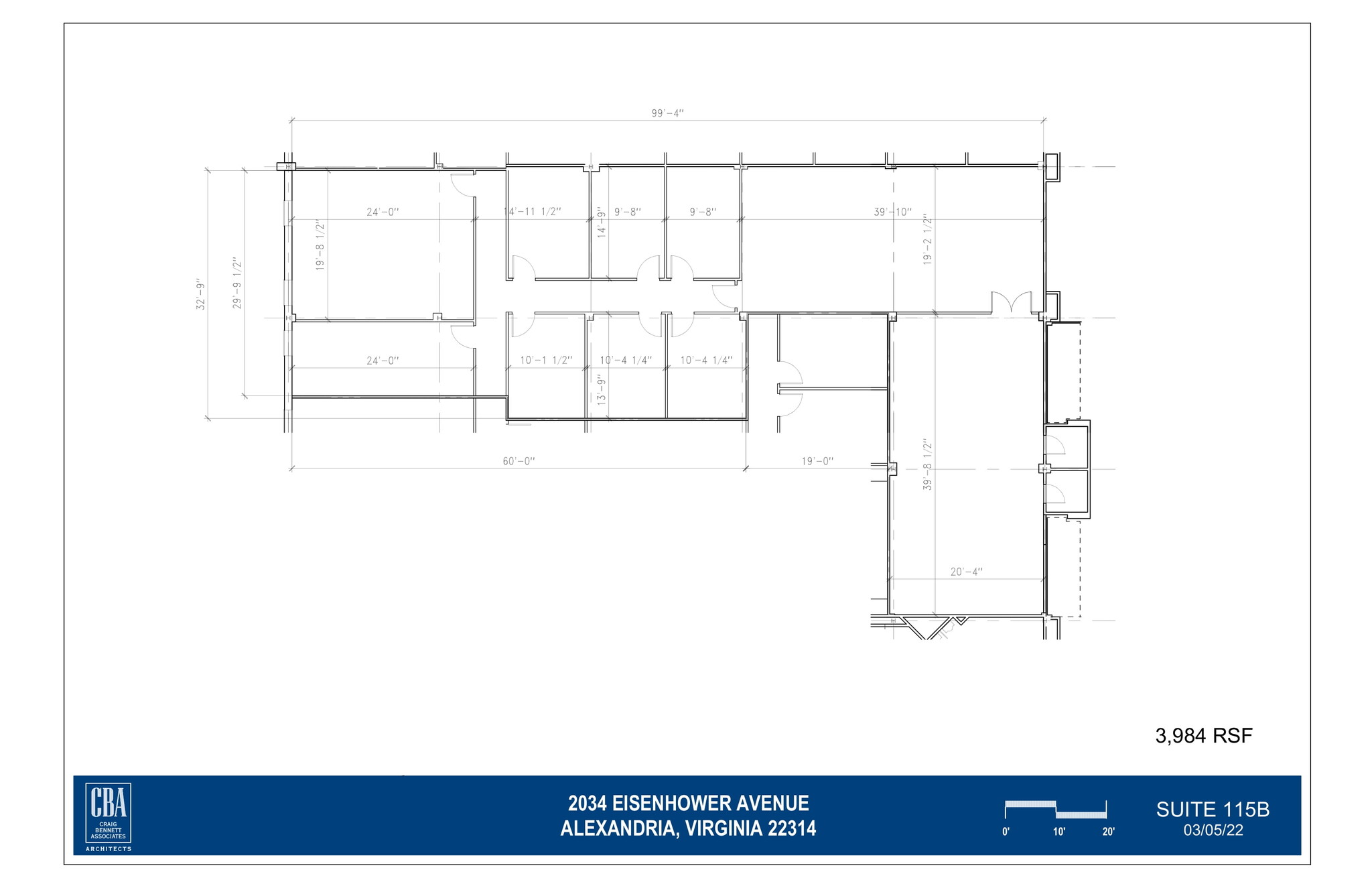 2034 Eisenhower Ave, Alexandria, VA en alquiler Plano de la planta- Imagen 1 de 1