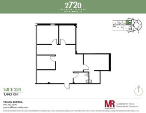 2720 S River Rd, Des Plaines, IL en alquiler Plano de la planta- Imagen 1 de 8