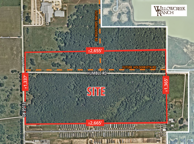 Telge Rd & Future Holderrieth Rd, Tomball, TX en venta - Foto del edificio - Imagen 2 de 6