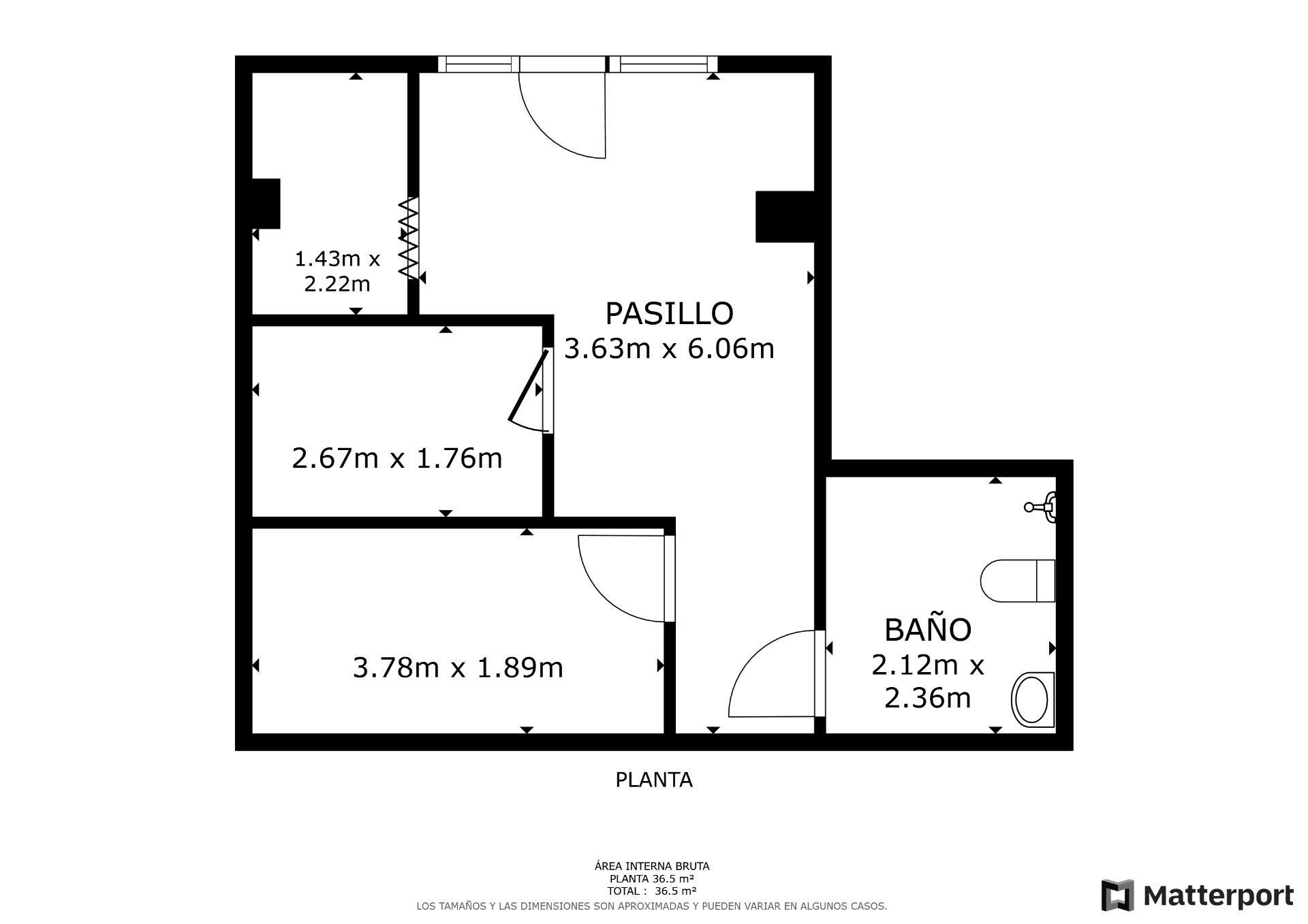 Edificio residencial en Madrid, Madrid en venta Plano de planta tipo- Imagen 1 de 1