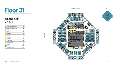 32 Old Slip, New York, NY en alquiler Plano de la planta- Imagen 1 de 9