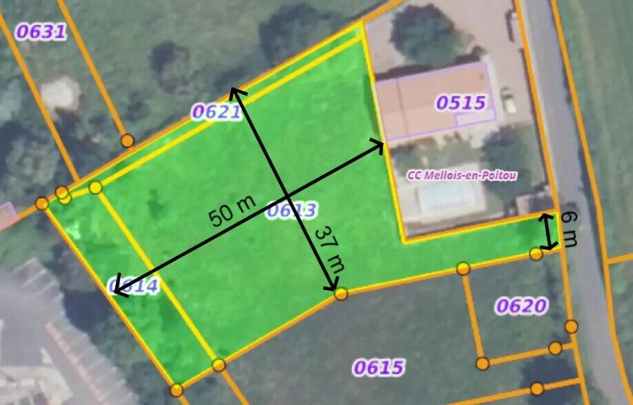 Terreno en La Mothe-Saint-Héray en venta - Foto del edificio - Imagen 2 de 2