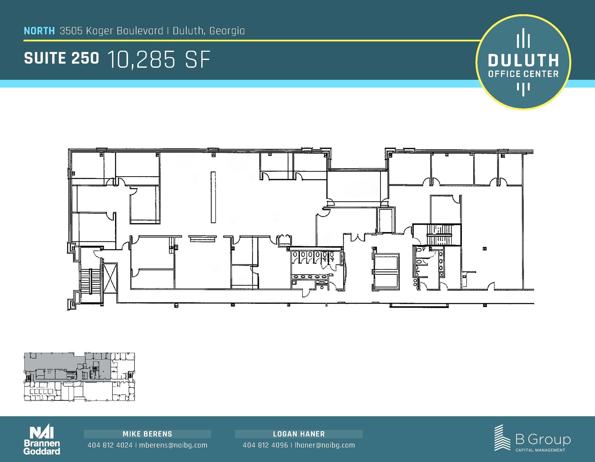 3505 Koger Blvd, Duluth, GA en alquiler Plano de la planta- Imagen 1 de 1