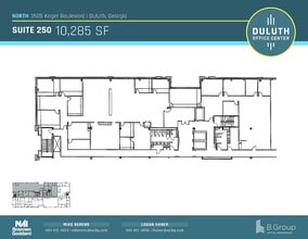 3505 Koger Blvd, Duluth, GA en alquiler Plano de la planta- Imagen 1 de 1