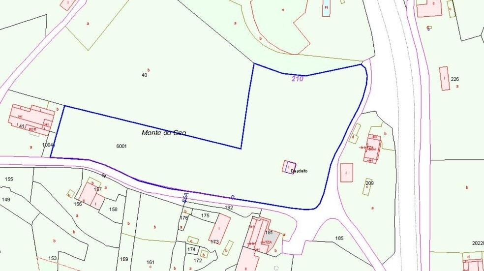 Nave en Barro en alquiler - Plano del sitio - Imagen 2 de 4