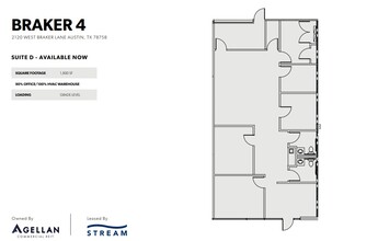 2120 W Braker Ln, Austin, TX en alquiler Plano de la planta- Imagen 1 de 1