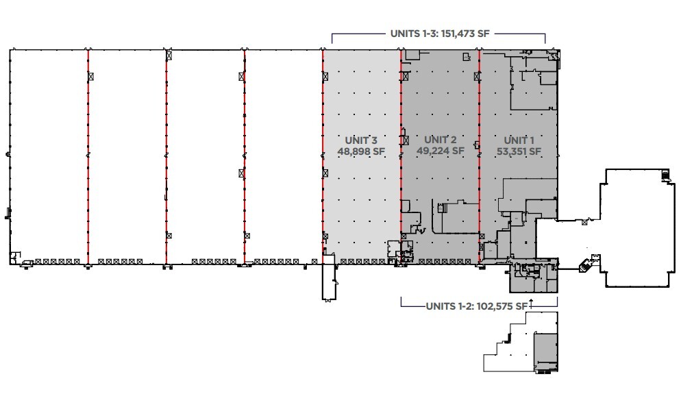 4175 14th Ave, Markham, ON en alquiler Plano de la planta- Imagen 1 de 1