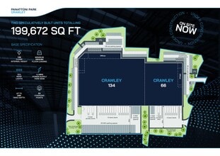 Fleming Way, Crawley en alquiler Plano del sitio- Imagen 2 de 10