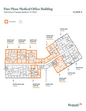 1305 Airport Fwy, Bedford, TX en alquiler Plano de la planta- Imagen 1 de 4