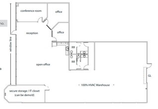 9765 Clairemont Mesa Blvd, San Diego, CA en alquiler Plano de la planta- Imagen 1 de 1