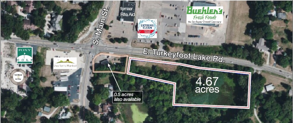 100 Turkeyfoot Lake Rd, Akron, OH en venta - Foto del edificio - Imagen 1 de 3