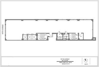 307 Fifth Ave, New York, NY en alquiler Plano de la planta- Imagen 1 de 1