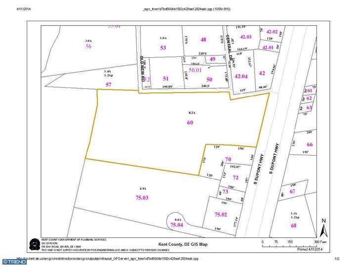 9758 S Dupont Hwy, Felton, DE en venta - Plano de solar - Imagen 3 de 3