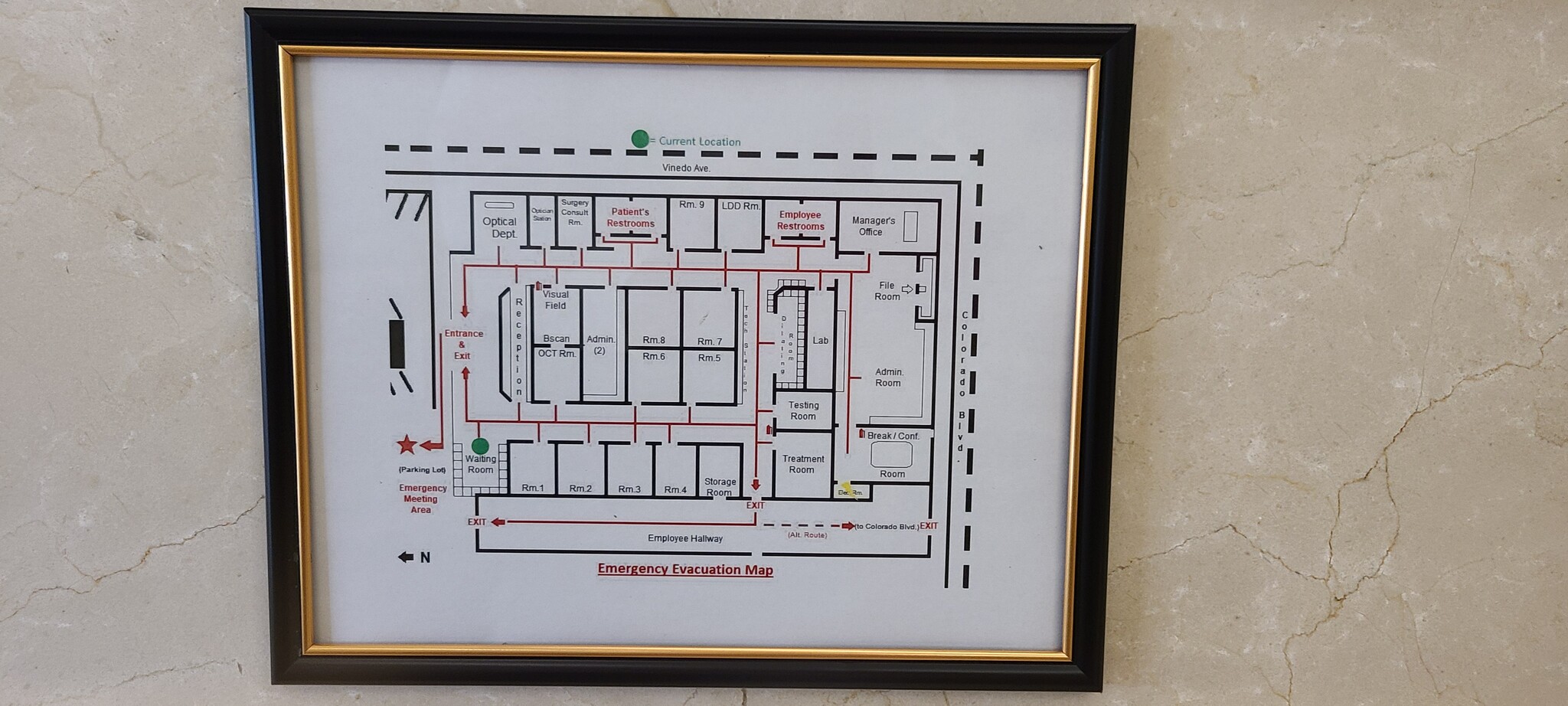 2619 E Colorado Blvd, Pasadena, CA en venta Plano de la planta- Imagen 1 de 1