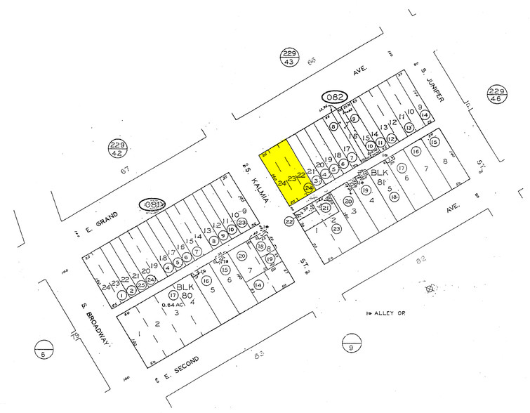 201 E Grand Ave, Escondido, CA en alquiler - Plano de solar - Imagen 2 de 3