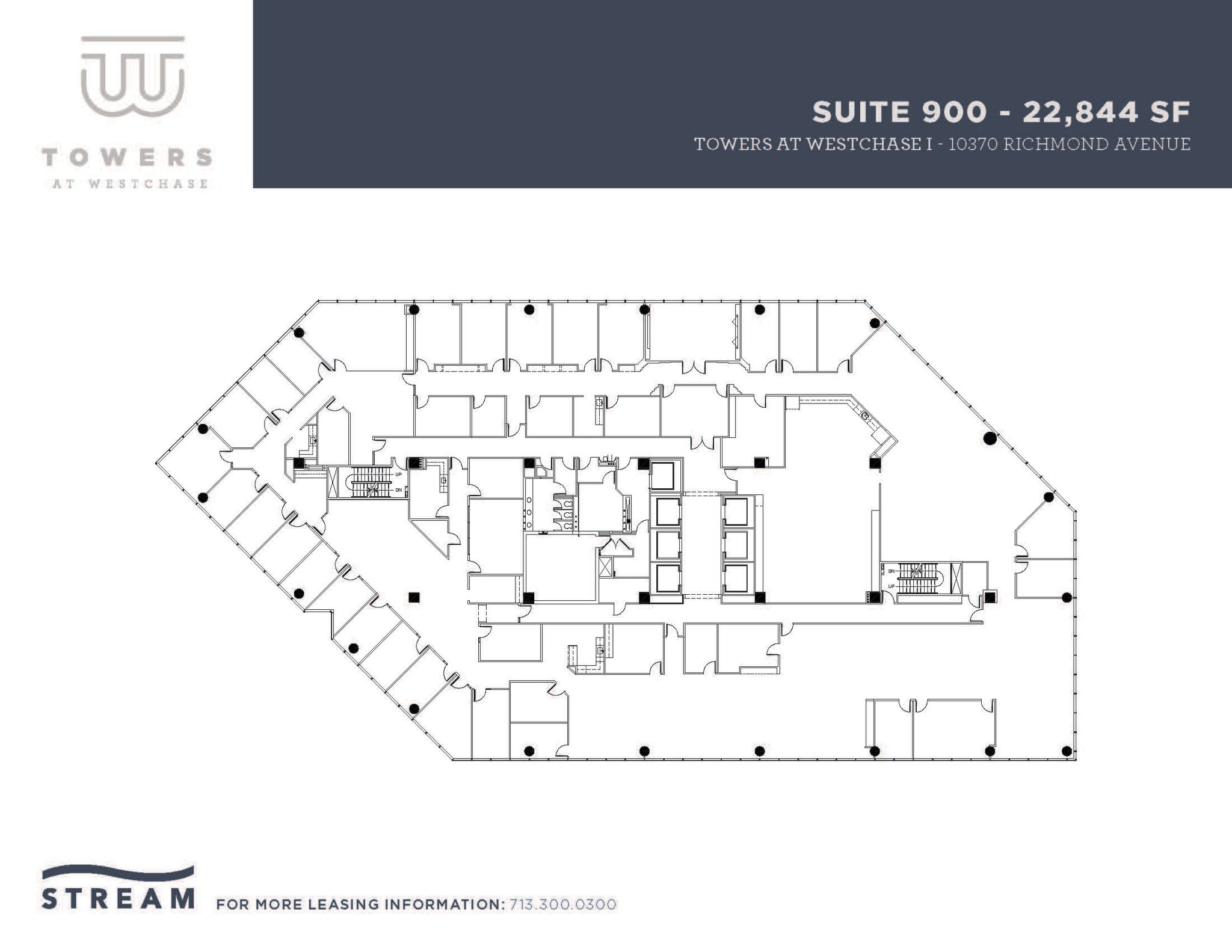 10370 Richmond Ave, Houston, TX en alquiler Plano de la planta- Imagen 1 de 1