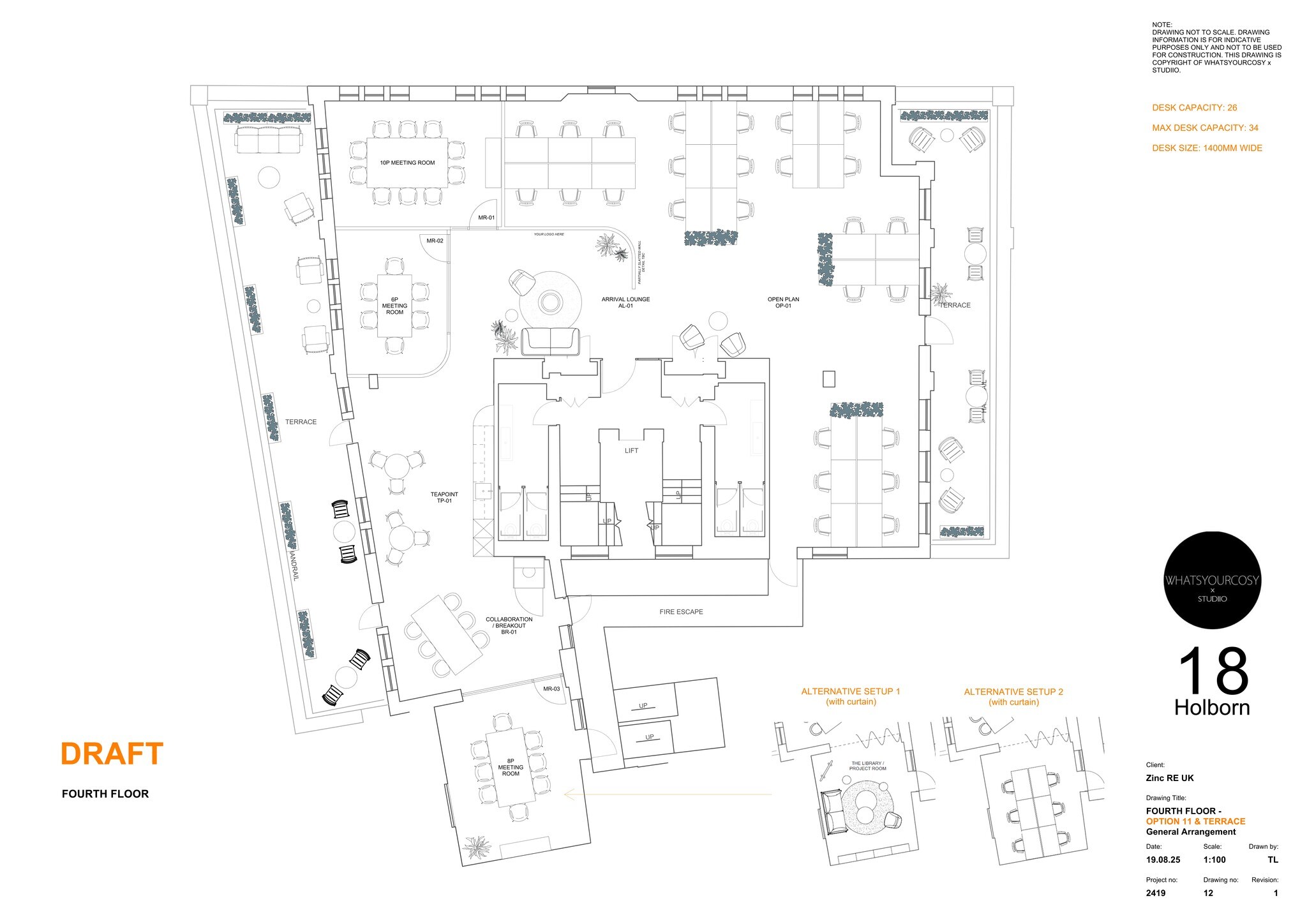 14-18 Holborn, London en alquiler Plano del sitio- Imagen 1 de 5
