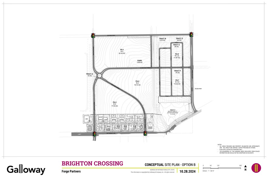 NWC I-76 and Bromley Lane, Brighton, CO en venta - Plano del sitio - Imagen 2 de 3