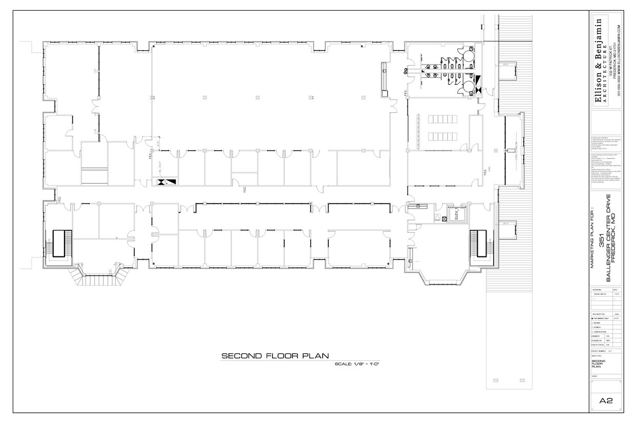 353 Ballenger Center Dr, Frederick, MD en alquiler Plano de la planta- Imagen 1 de 10