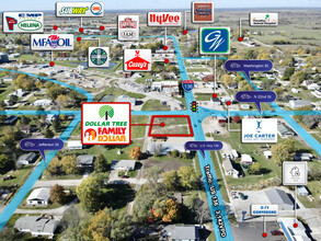 2117 Main St, Unionville, MO - VISTA AÉREA  vista de mapa