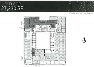 122 S Michigan Ave, Chicago, IL en alquiler Plano de la planta- Imagen 1 de 1