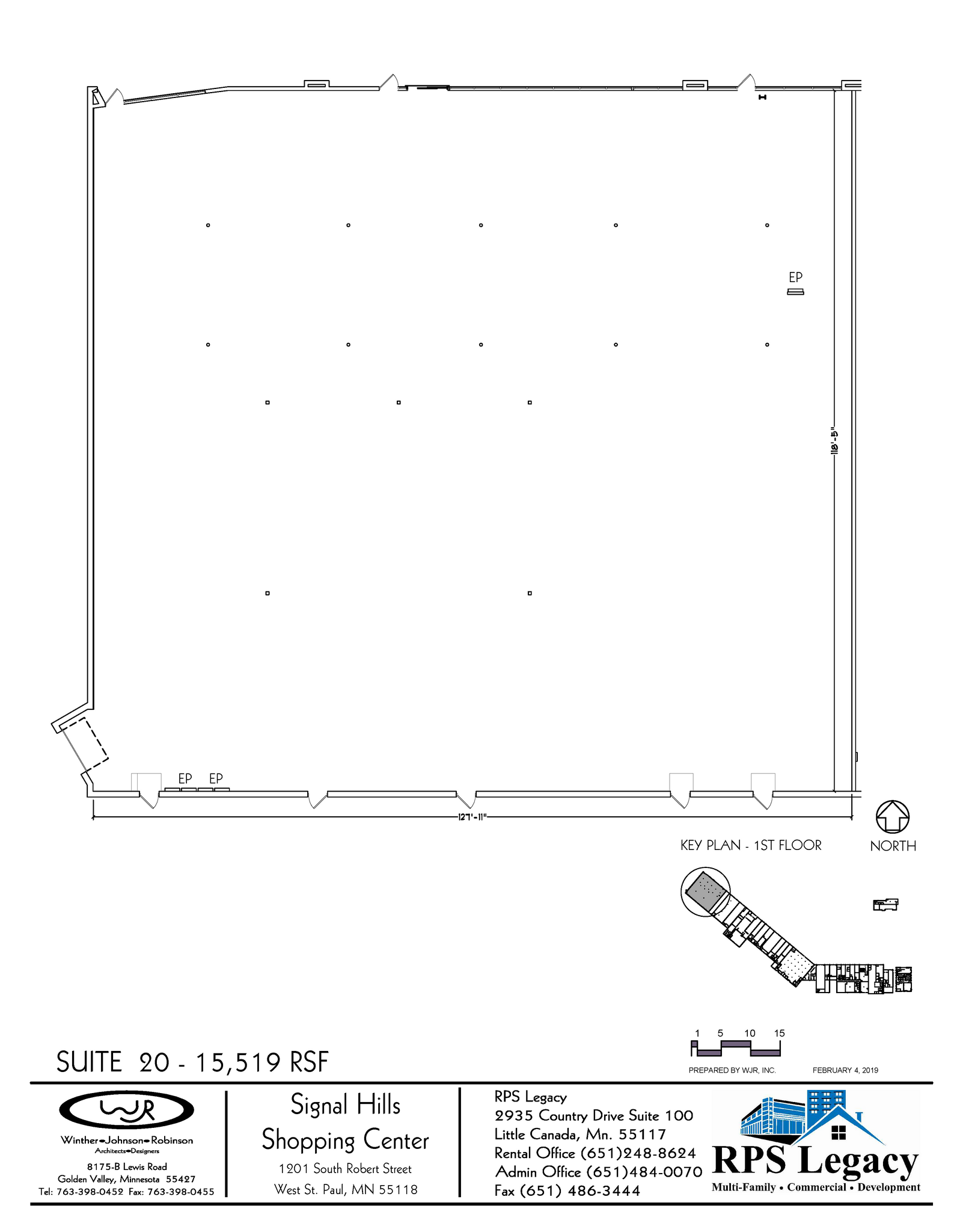 1201 Robert St S, West Saint Paul, MN en alquiler Plano de la planta- Imagen 1 de 2