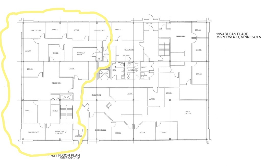 1959 Sloan Pl N, Maplewood, MN en alquiler Plano de la planta- Imagen 1 de 1