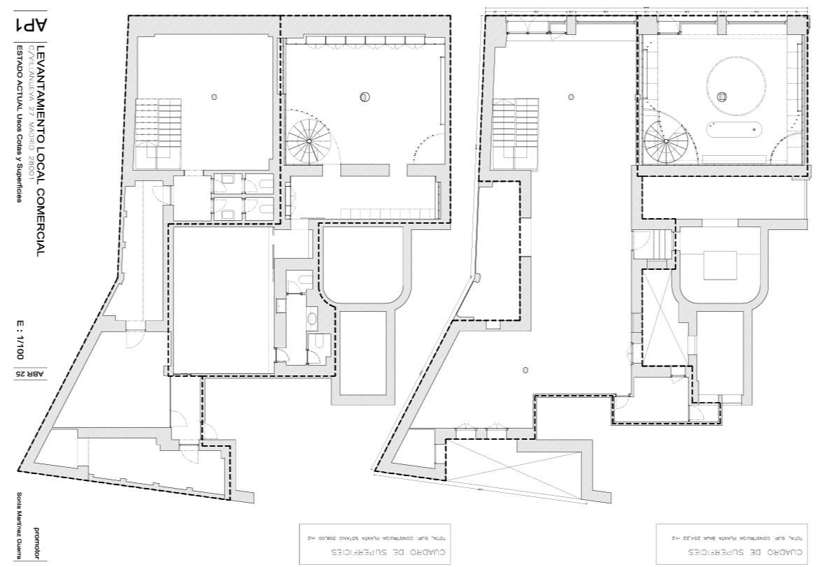 Calle de Villanueva, 27, Madrid, Madrid en alquiler Plano de planta tipo- Imagen 1 de 1