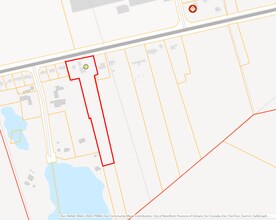 980 Colborne St W, Brant, ON - Aérea vista de mapa