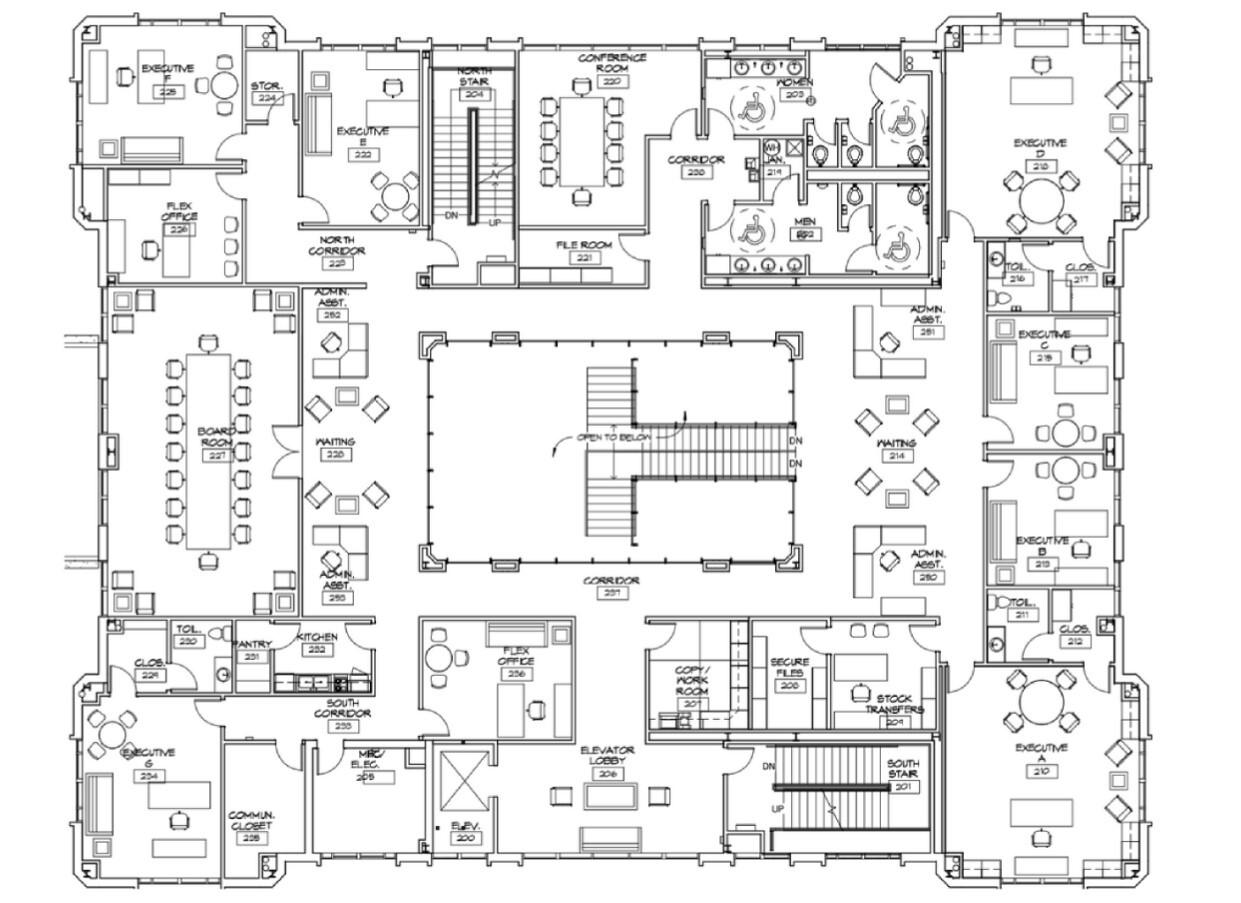 306 E North St, Greenville, SC en alquiler Plano de la planta- Imagen 1 de 1