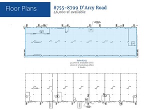 8701-8745 D'Arcy Rd, District Heights, MD en alquiler Plano de la planta- Imagen 1 de 1