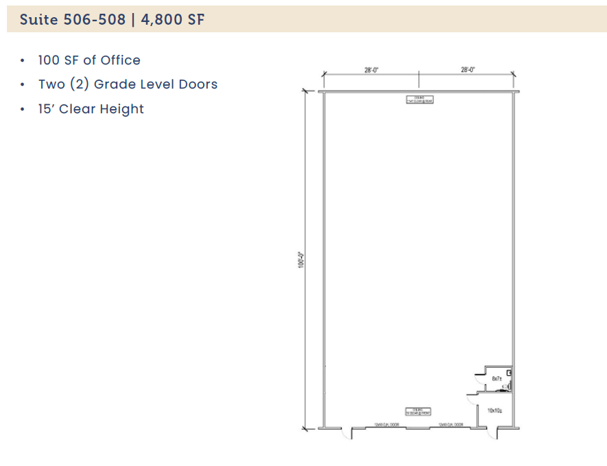 500-508 Alvord Ave, Fort Worth, TX en alquiler Plano de la planta- Imagen 1 de 1