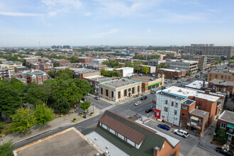 555 Rue Jean-Talon O, Montréal, QC - VISTA AÉREA  vista de mapa