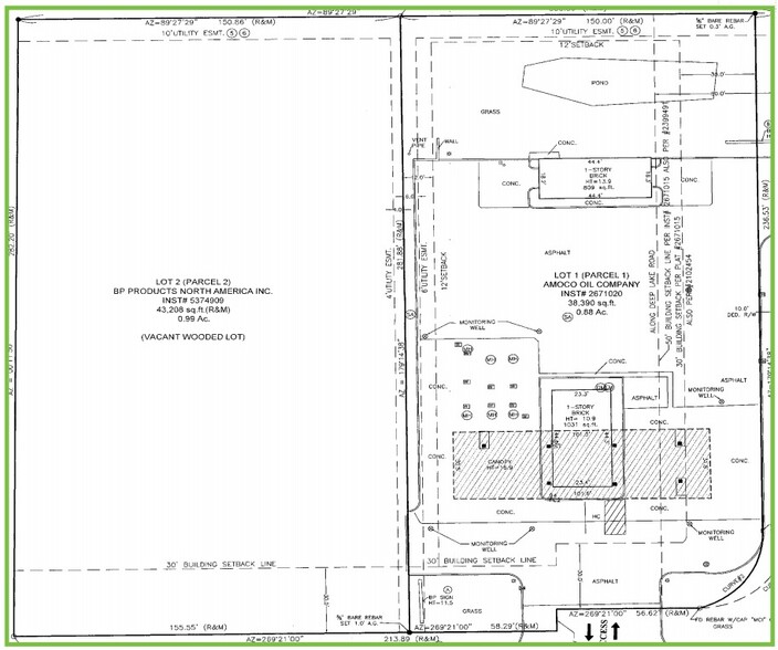 980 E Grand Ave, Lake Villa, IL en alquiler - Plano del sitio - Imagen 3 de 3