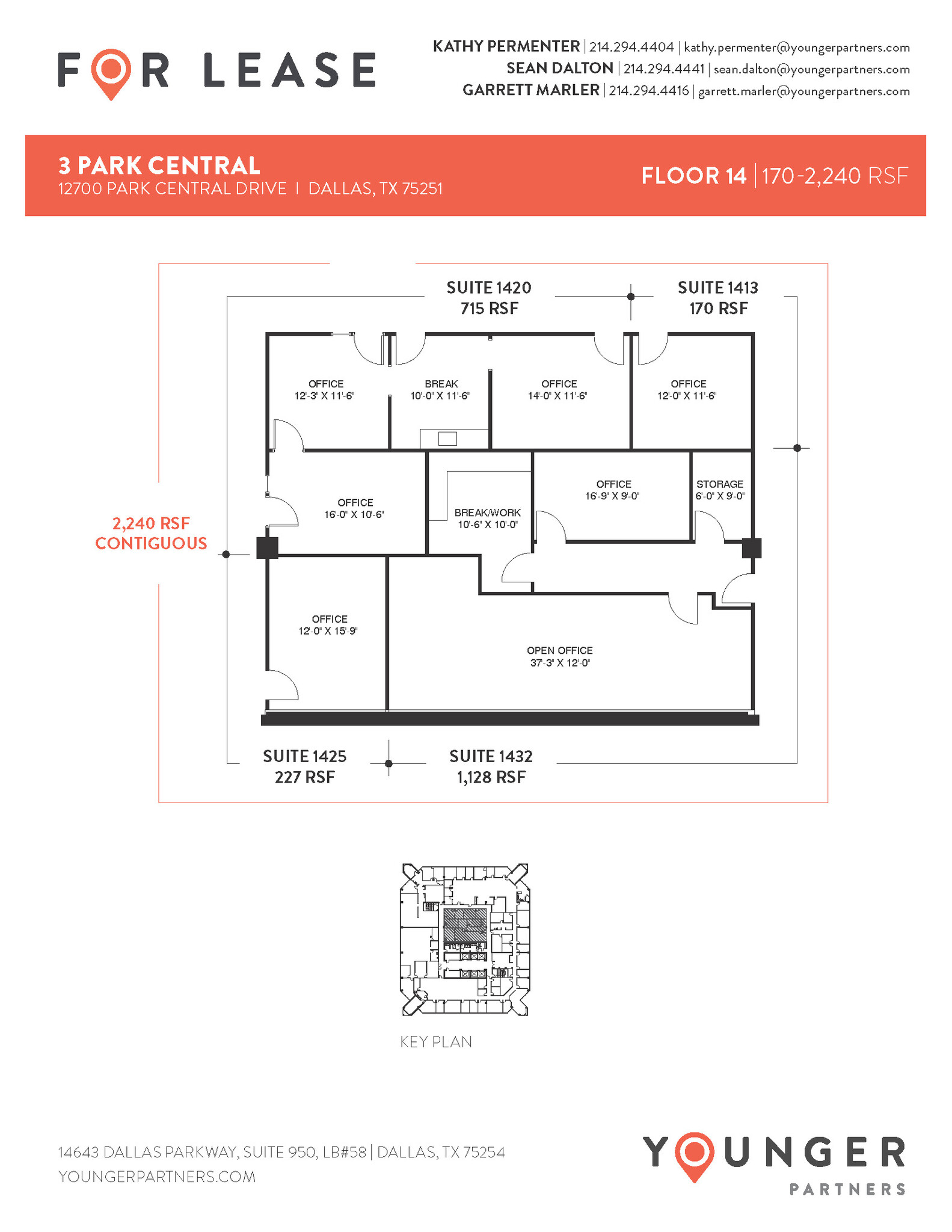 12700 Park Central Dr, Dallas, TX en alquiler Plano de la planta- Imagen 1 de 1