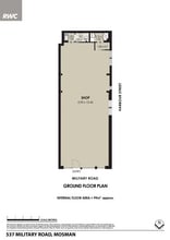 537-545 Military Rd, Mosman en alquiler Plano de la planta- Imagen 2 de 4