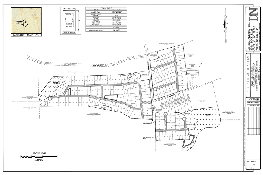 4985 Highway 66, Loris, SC en venta - Plano del sitio - Imagen 1 de 2