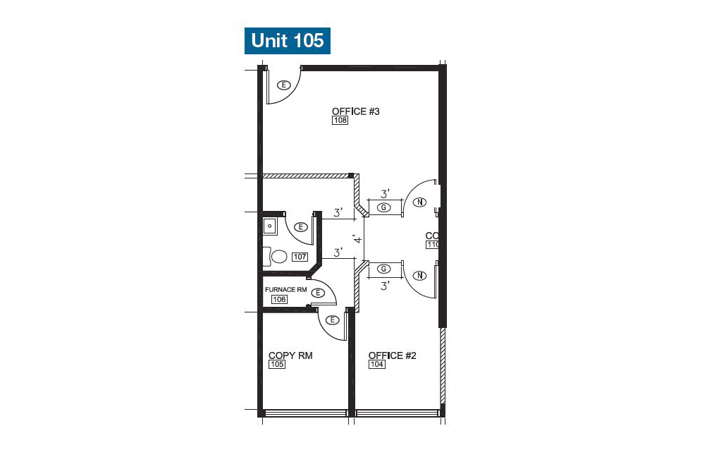 8594 Granville St, Vancouver, BC en alquiler Plano de la planta- Imagen 1 de 1