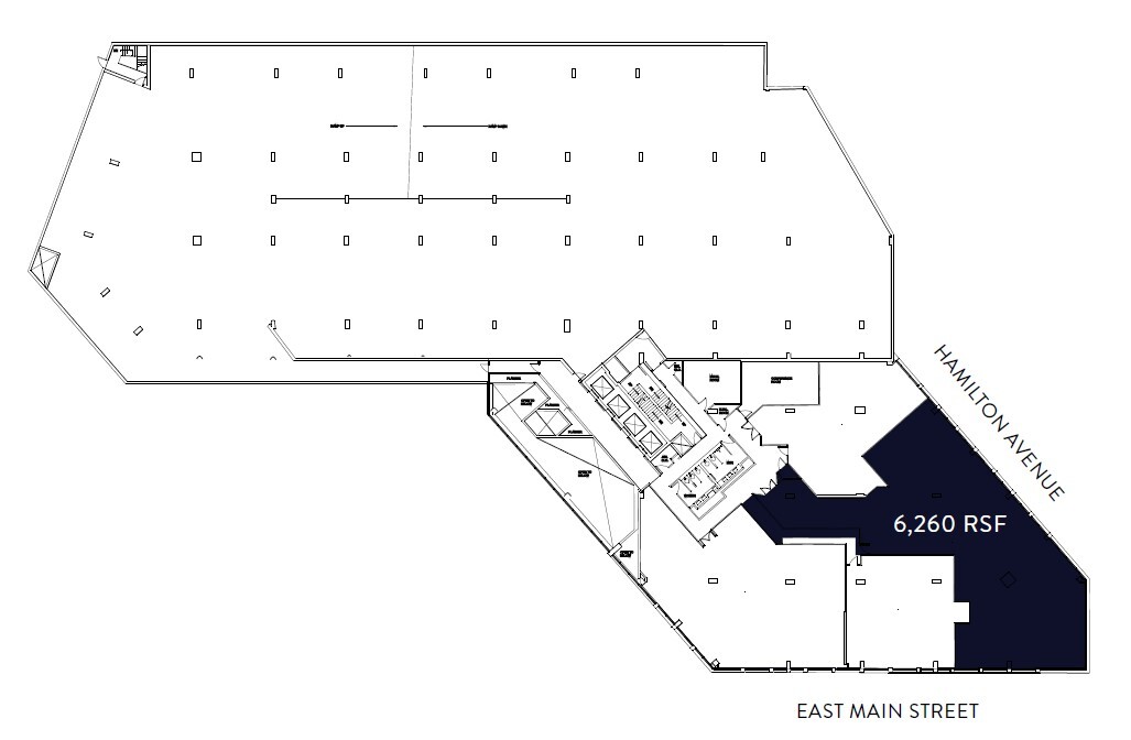 1266 E Main St, Stamford, CT en alquiler Plano de la planta- Imagen 1 de 1